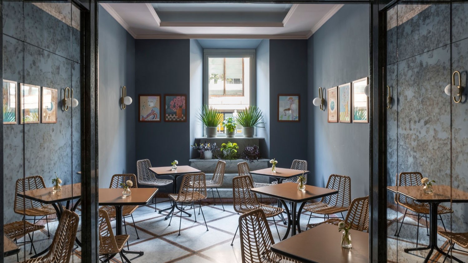 View of the breakfast room - Hotel Marisa, BZAR hotels in Rome