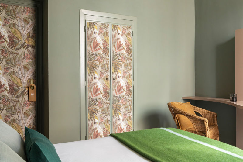 Standard room with double bed and desk - Hotel Marisa, BZAR hotels in Rome