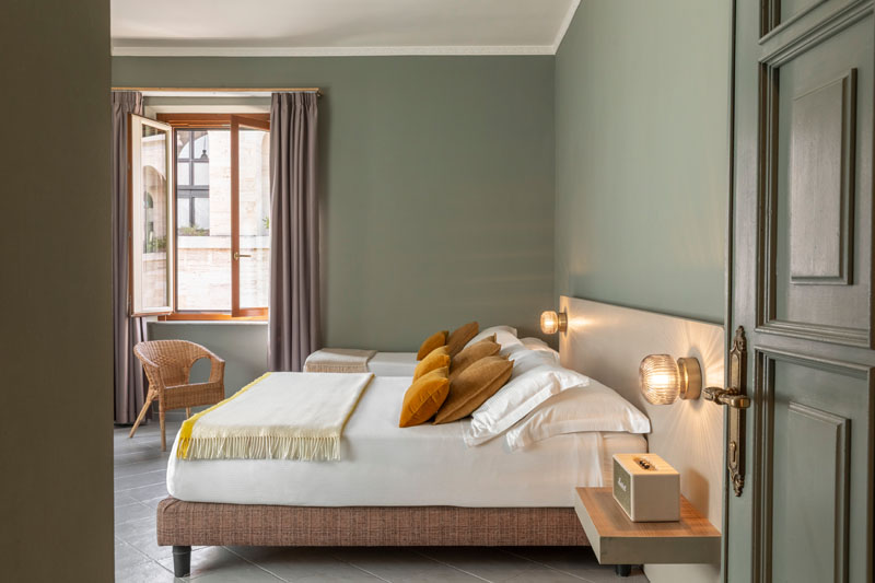 General view of the triple room - Hotel Marisa, BZAR hotels in Rome - View 1